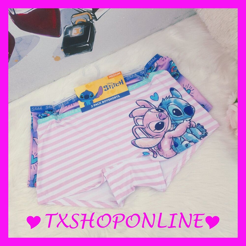 💗👙Disney Stitch 2 pack boyshorts👙💗